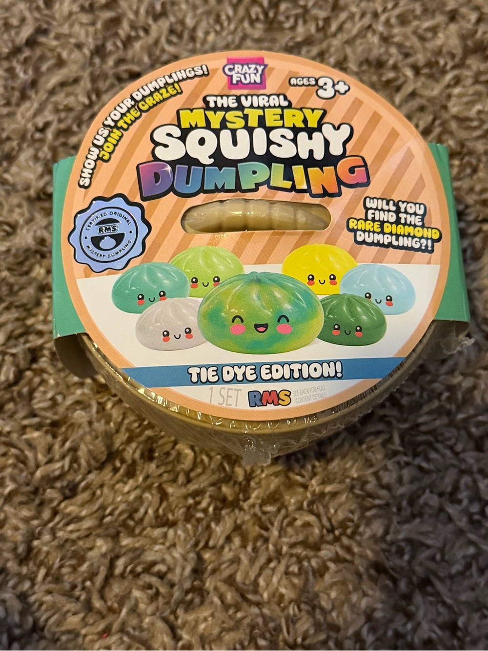 New RMS Mystery Squishy Dumpling Tie Dye Edition